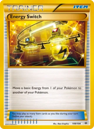 Energy Switch #109 · Roaring Skies Pokémon card
