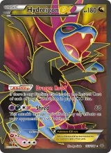 Hydreigon EX · Roaring Skies Pokémon card