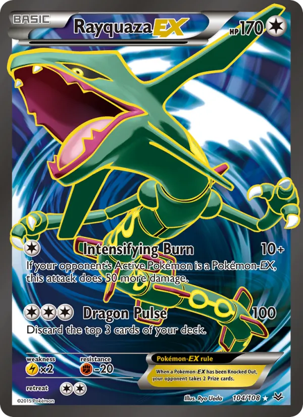 Rayquaza EX full card art