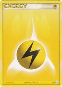 Lightning Energy #12 · EX trainer Kit 2 (Minun) Pokémon card