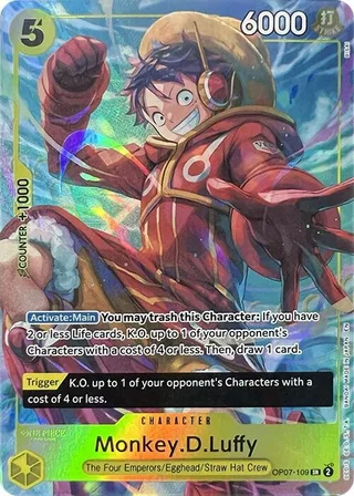Monkey.D.Luffy (Illustration Box Vol.3) #OP07-109-illustration-box-vol-3 · One Piece Promotion Cards One Piece card