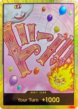 DON!! Card (Big Mom) (Gold) #don-card-big-mom-gold · Premium Booster -The Best- One Piece card