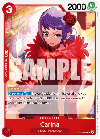 Carina #EB03-004 · Extra Booster: One Piece Heroines Edition One Piece card