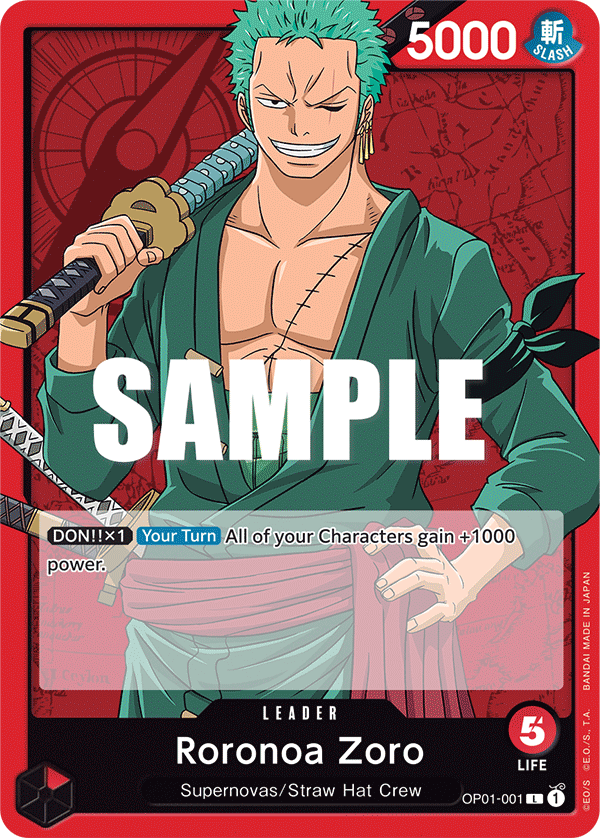 Roronoa Zoro full card art