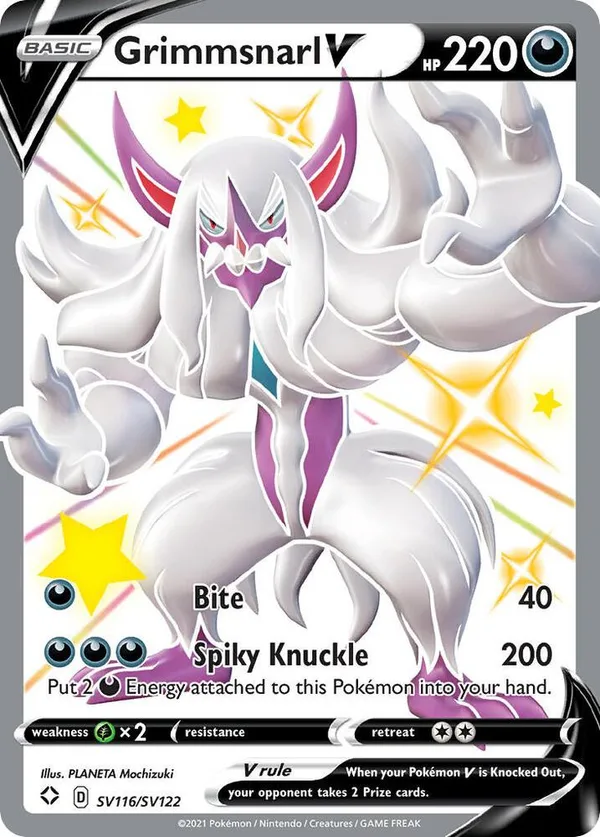 Grimmsnarl V full card art