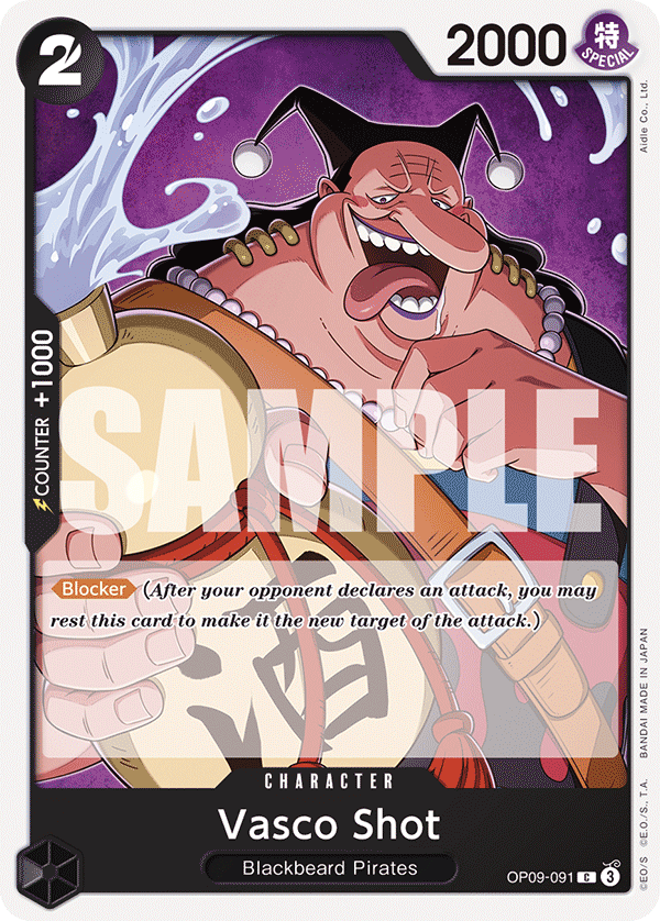 Vasco Shot full card art
