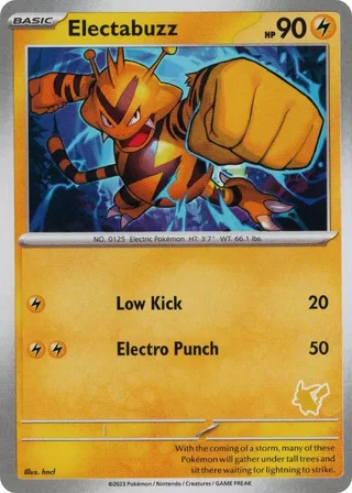 Electabuzz #23 · My First Battle Pokémon card