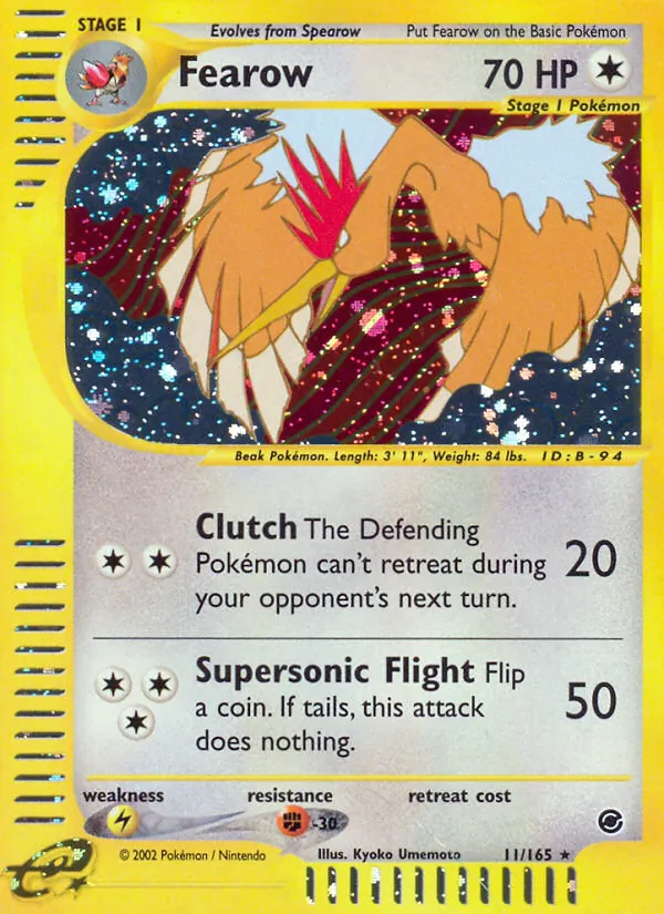 Fearow full card art