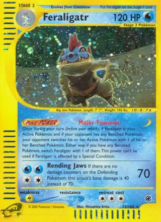 Feraligatr #12 · Expedition Base Set Pokémon card