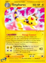 Ampharos · Expedition Base Set Pokémon card