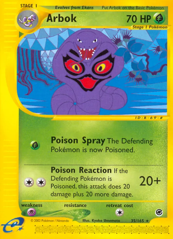 Arbok full card art