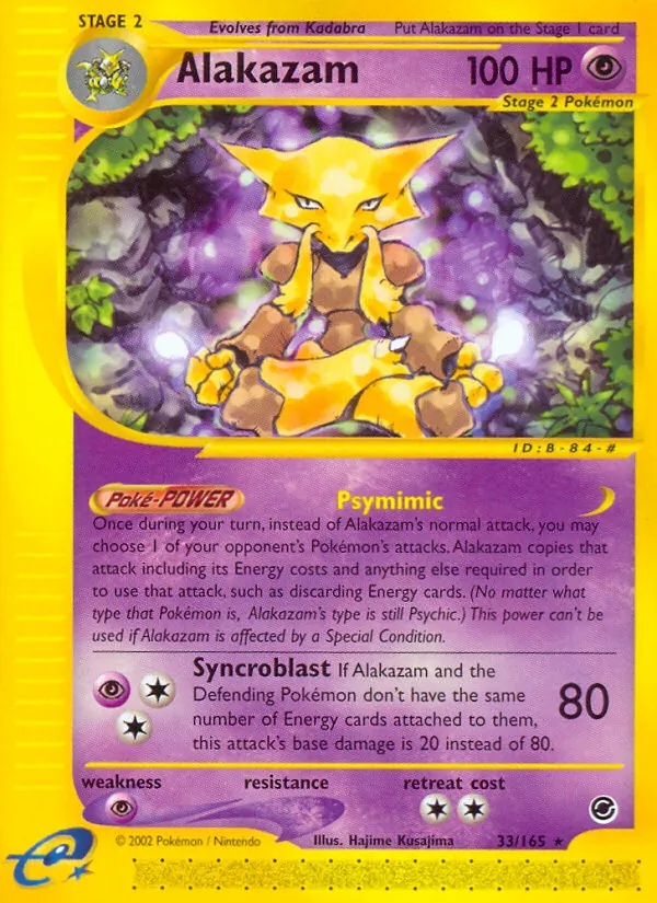 Alakazam full card art