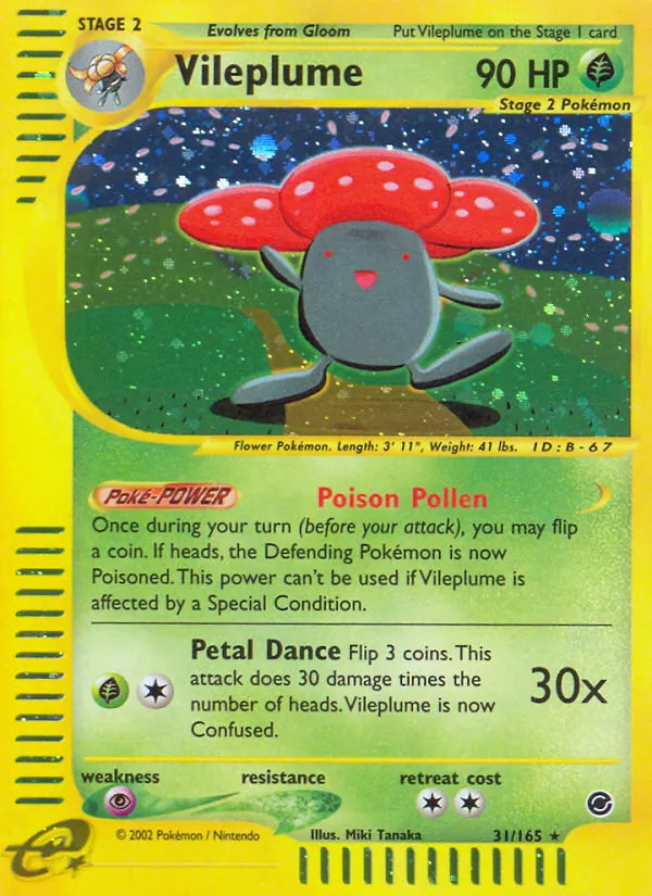 Vileplume full card art