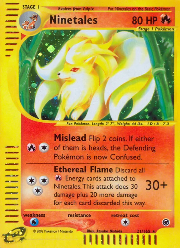 Ninetales full card art