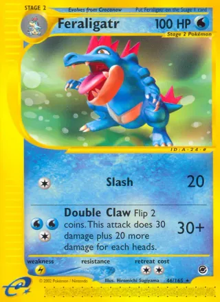 Feraligatr #46 · Expedition Base Set Pokémon card