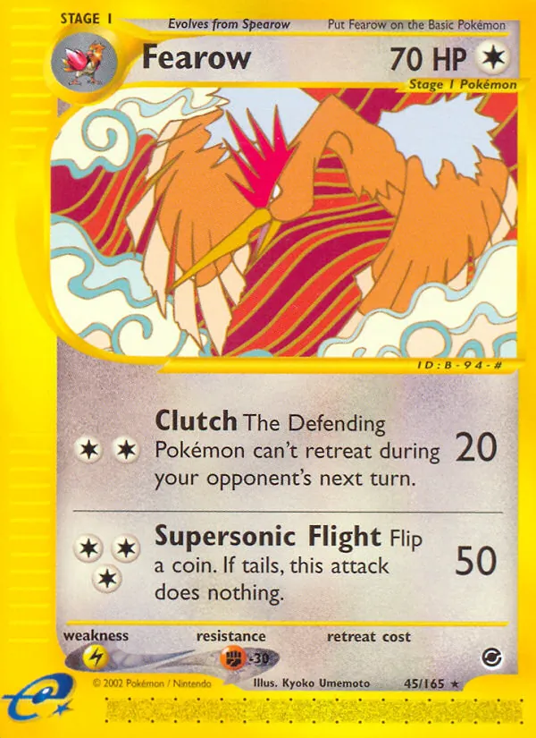 Fearow full card art