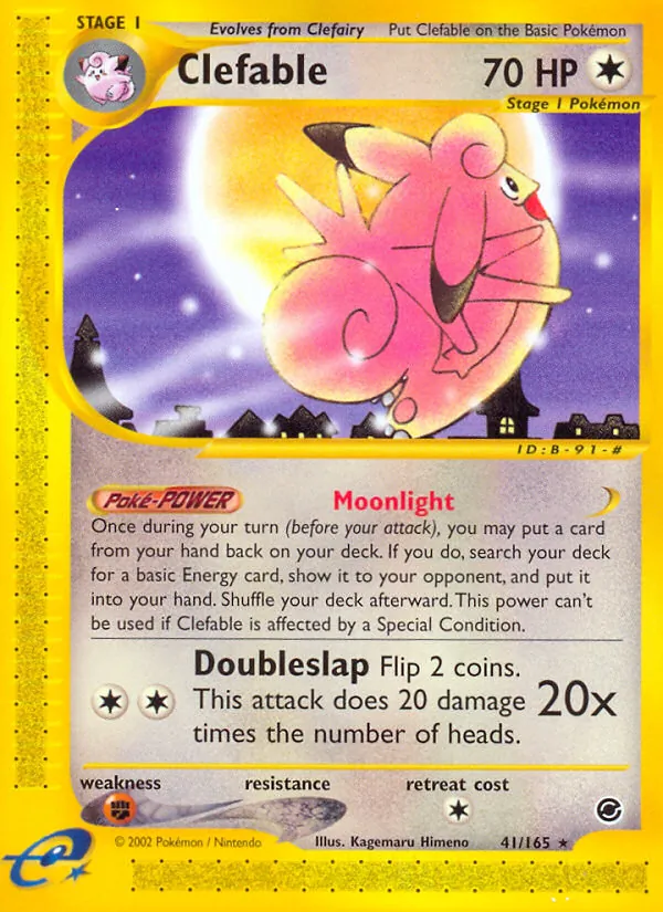 Clefable full card art