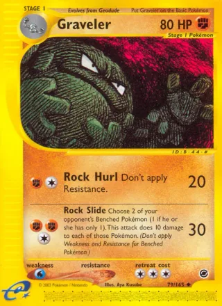 Graveler #79 · Expedition Base Set Pokémon card