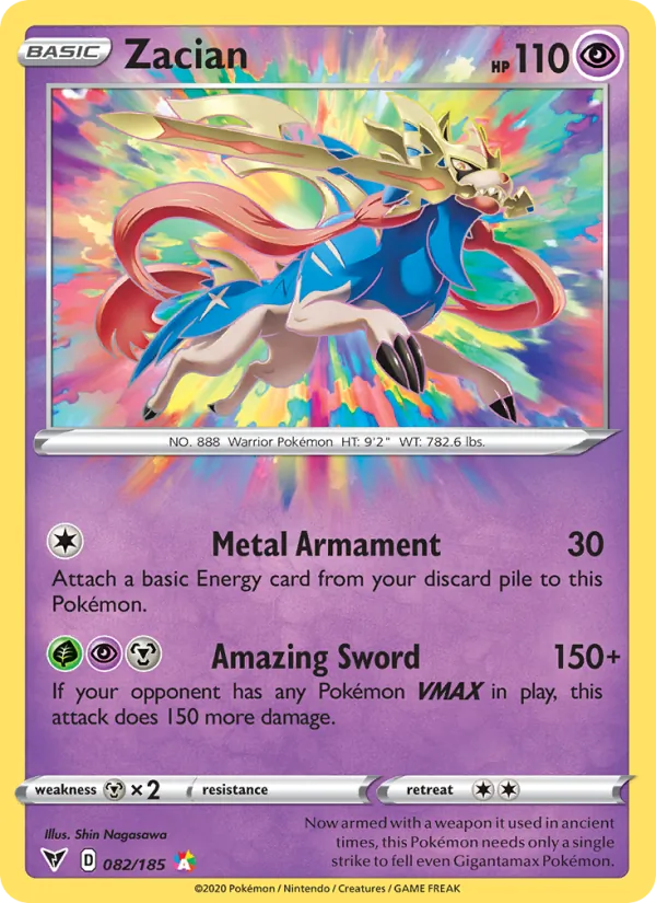 Zacian full card art