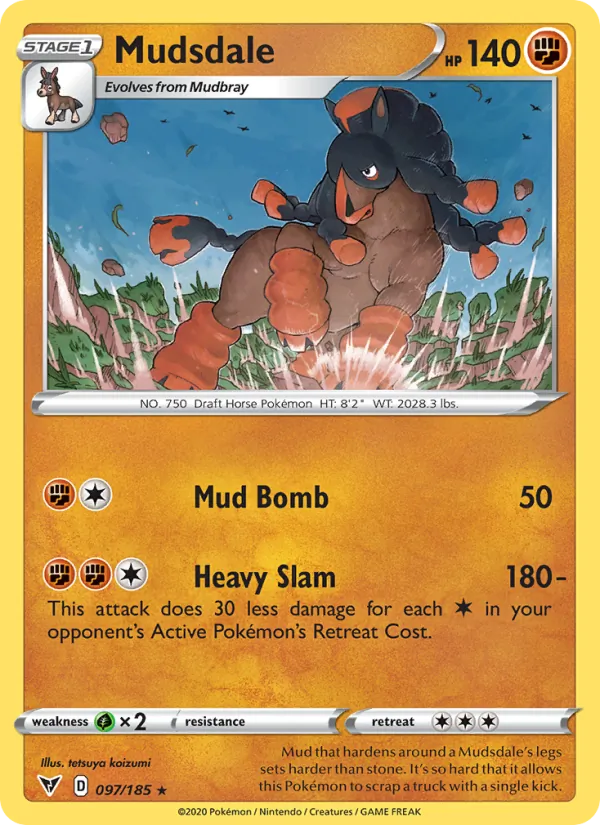 Mudsdale full card art
