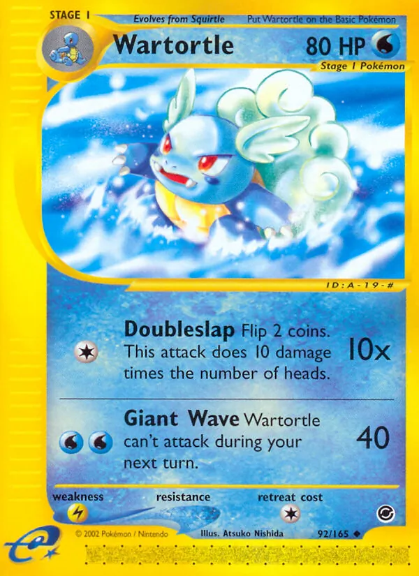 Wartortle full card art