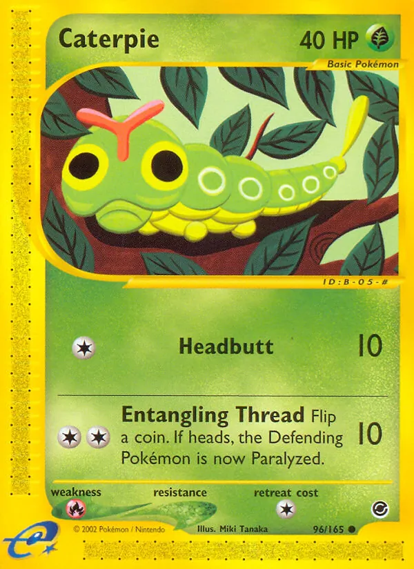 Caterpie full card art
