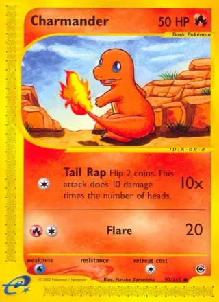 Charmander #97 · Expedition Base Set Pokémon card
