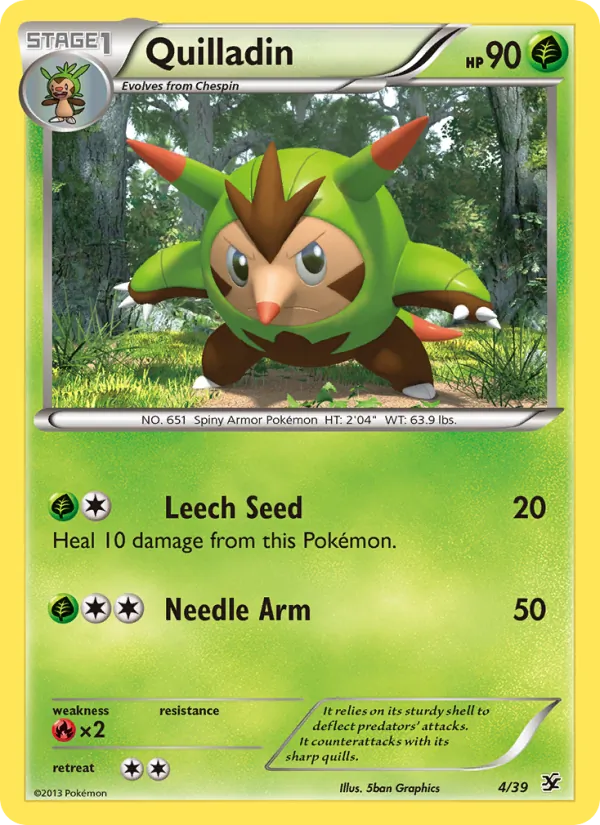 Quilladin full card art