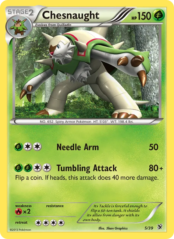 Chesnaught full card art