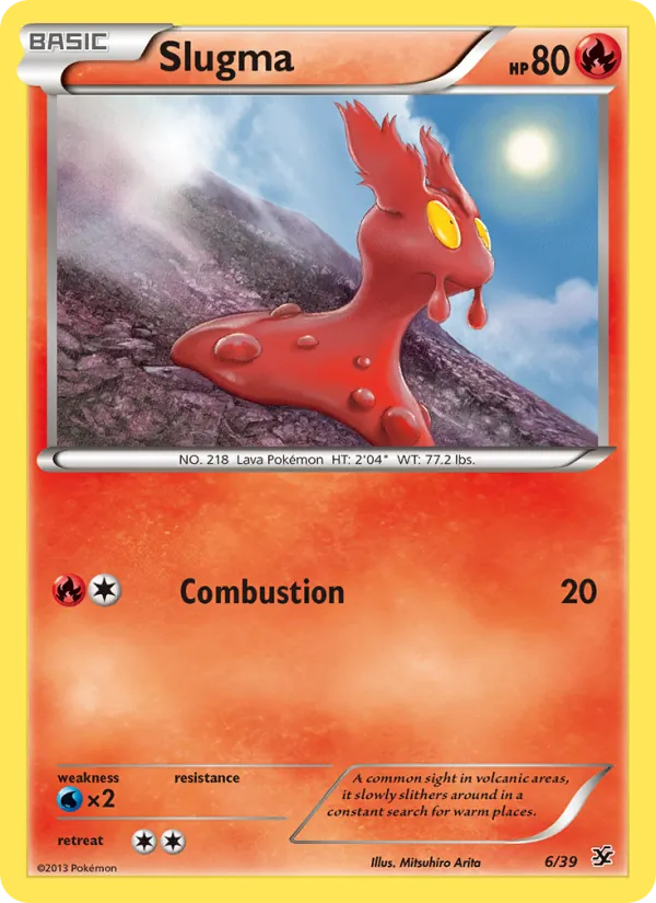 Slugma full card art