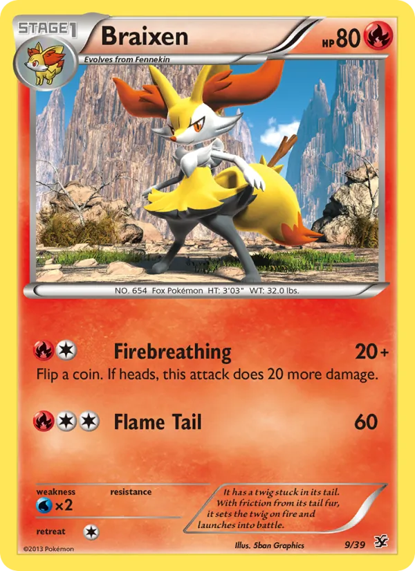 Braixen full card art