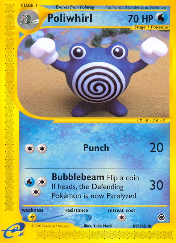 Poliwhirl full card art