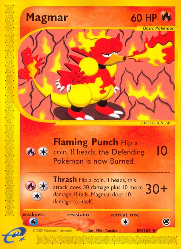 Magmar full card art