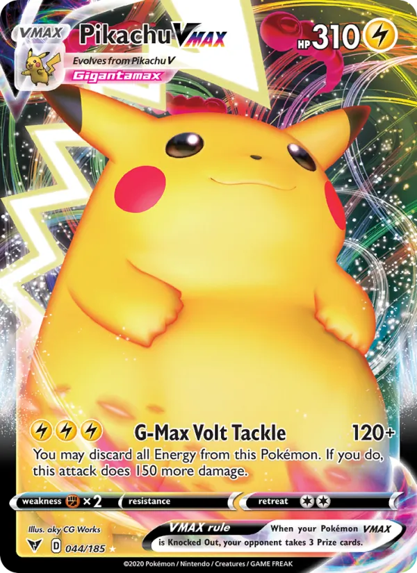 Pikachu VMAX full card art