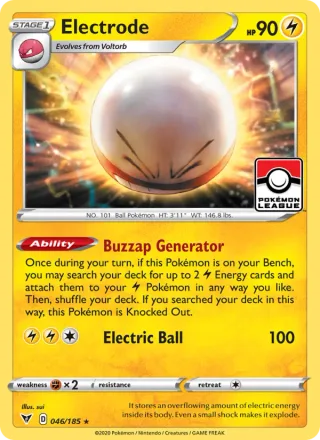 Electrode #46 · Vivid Voltage Pokémon card