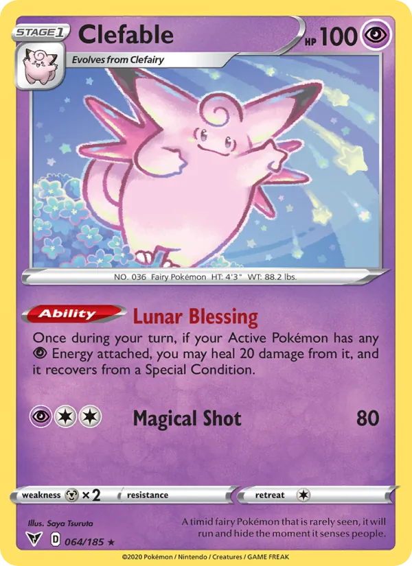 Clefable full card art