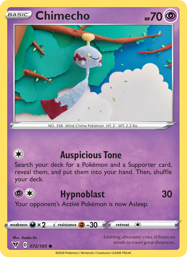 Chimecho full card art