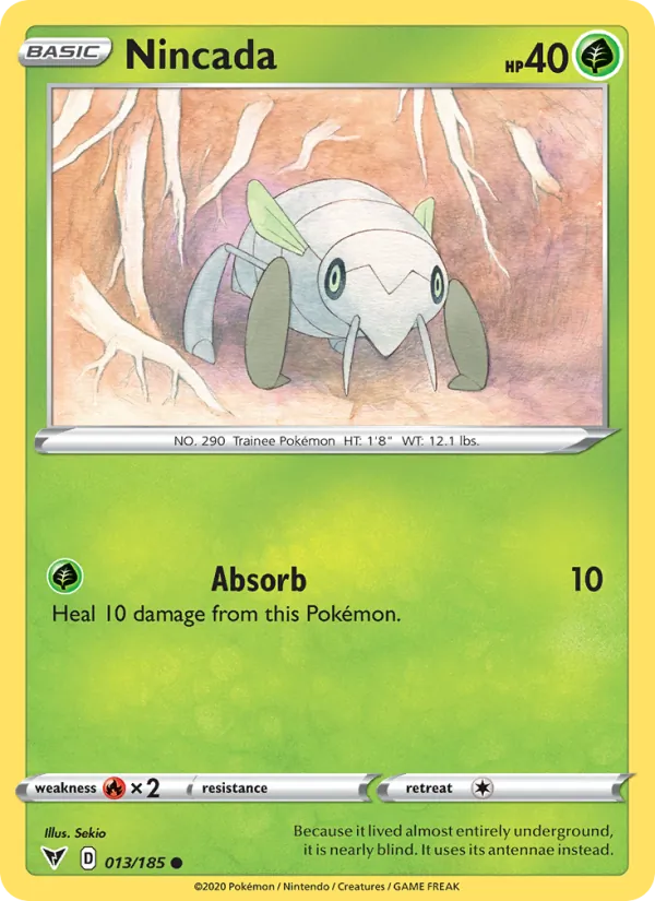 Nincada full card art