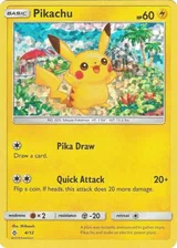Pikachu · McDonald's Collection 2018 Pokémon card