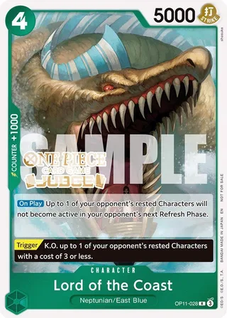 Lord of the Coast (Judge Pack Vol. 7) #OP11-028-judge-pack-vol-7 · One Piece Promotion Cards One Piece card