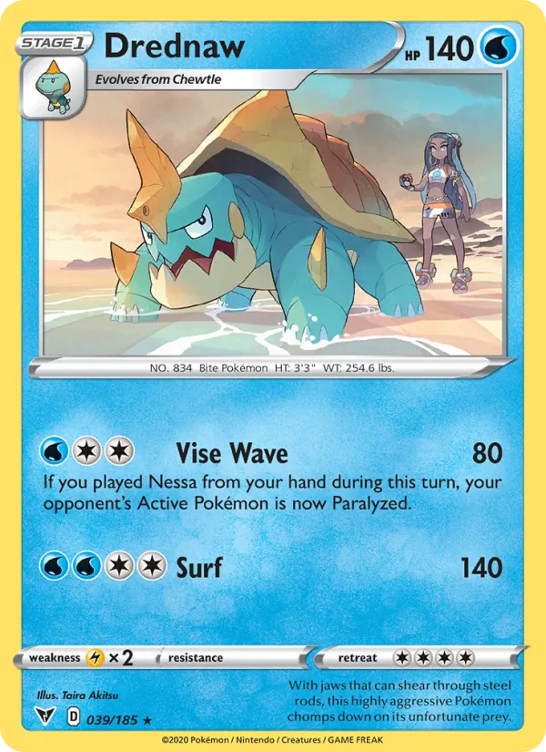 Drednaw full card art
