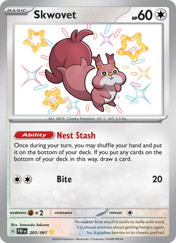 Skwovet full card art
