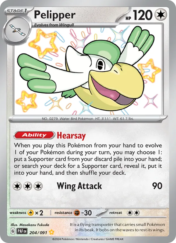 Pelipper full card art