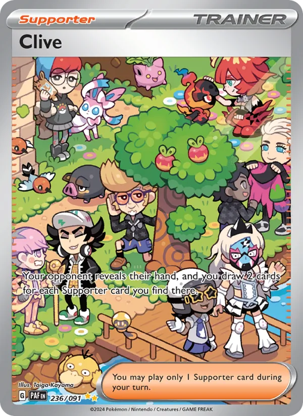 Clive full card art