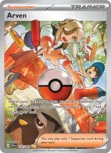 Arven · Paldean Fates Pokémon card
