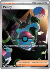Penny · Paldean Fates Pokémon card