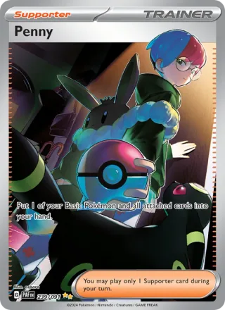 Penny #239 · Paldean Fates Pokémon card