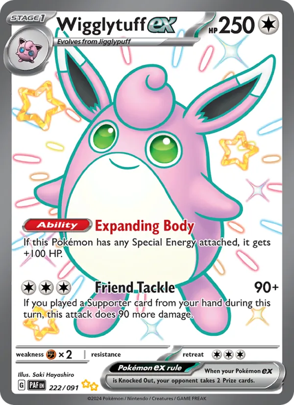Wigglytuff ex full card art