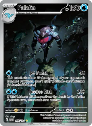 Palafin #225 · Paldean Fates Pokémon card