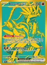Koraidon ex · Paldean Fates Pokémon card